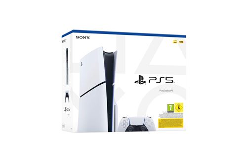 Console Sony PS5 Slim Edition Standard Blanc et Noir – Image 9