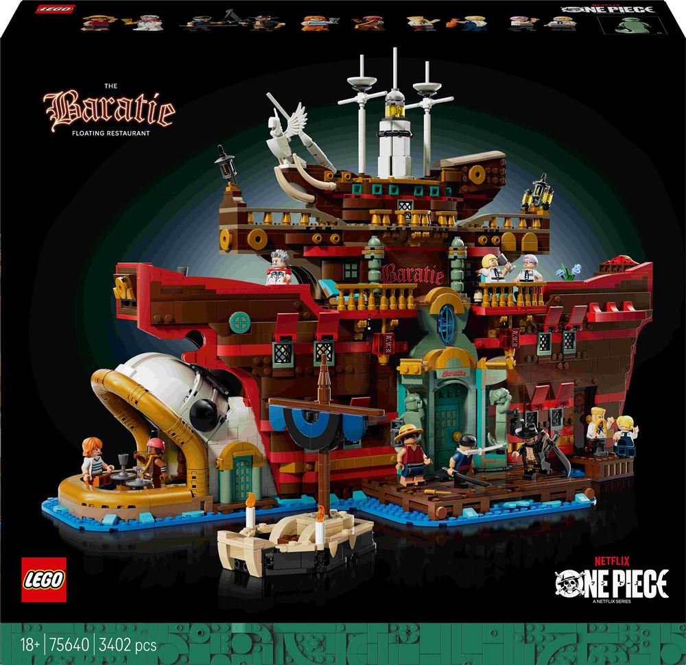 LEGO® ONE PIECE 75640 Le restaurant flottant Baratie – Image 9