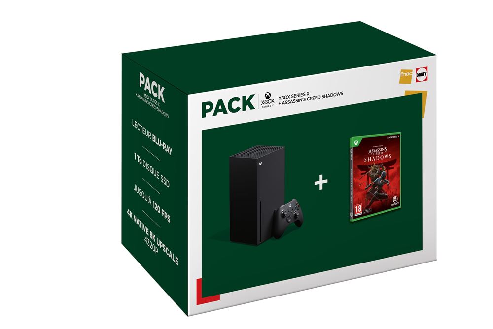 Pack Fnac Xbox Series X Noir + Assassin's Creed Shadows – Image 4