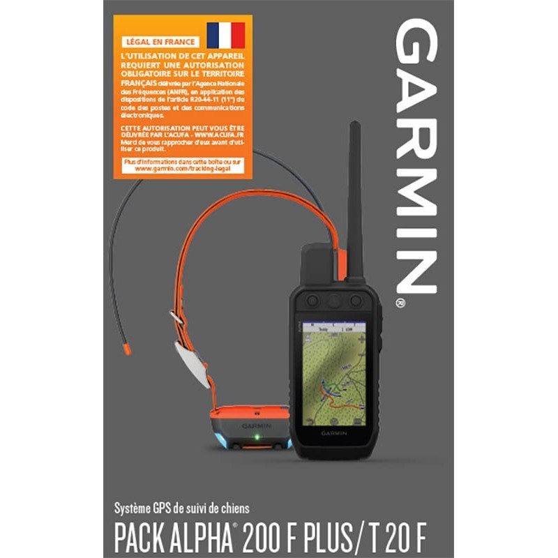 Pack Garmin Télécommande Alpha 200 Plus F Avec Collier De Repérage T20 F – Image 5